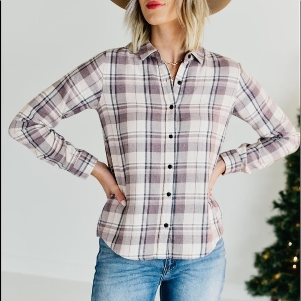 Kut from the Kloth plaid shirt XL
